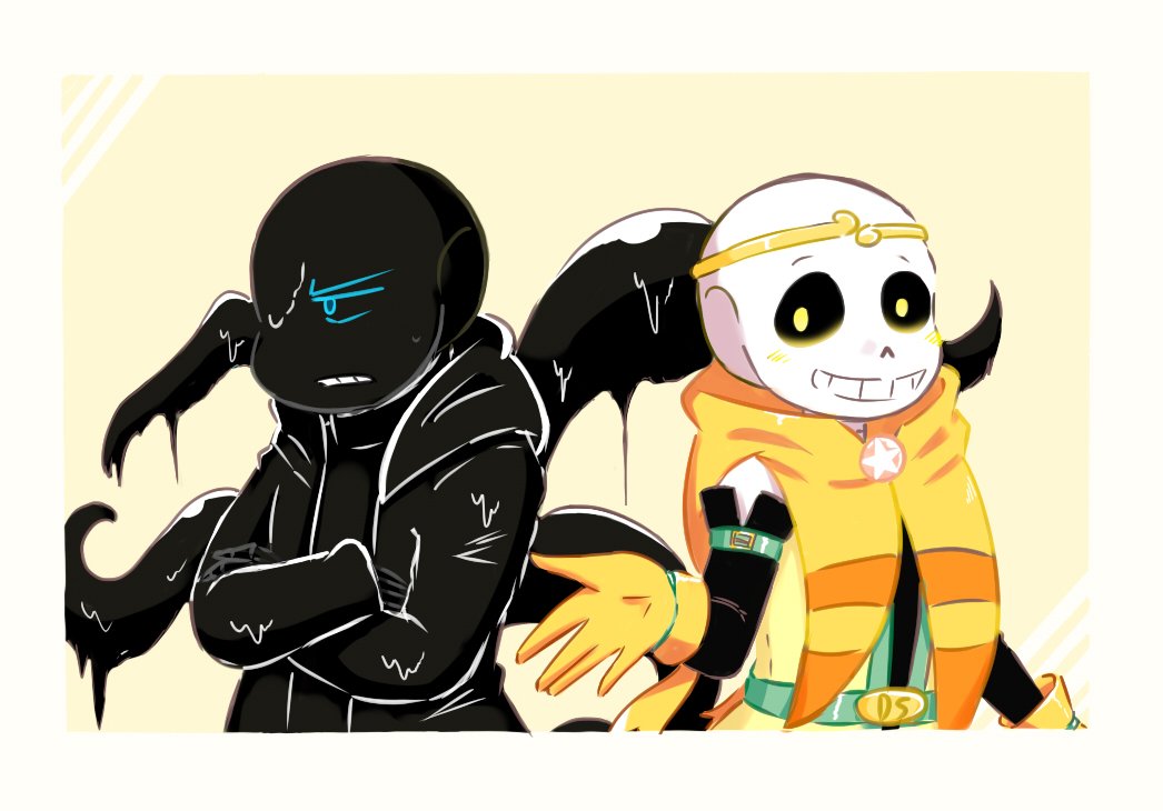 Dream and nightmare sans. Happy birthday joku.