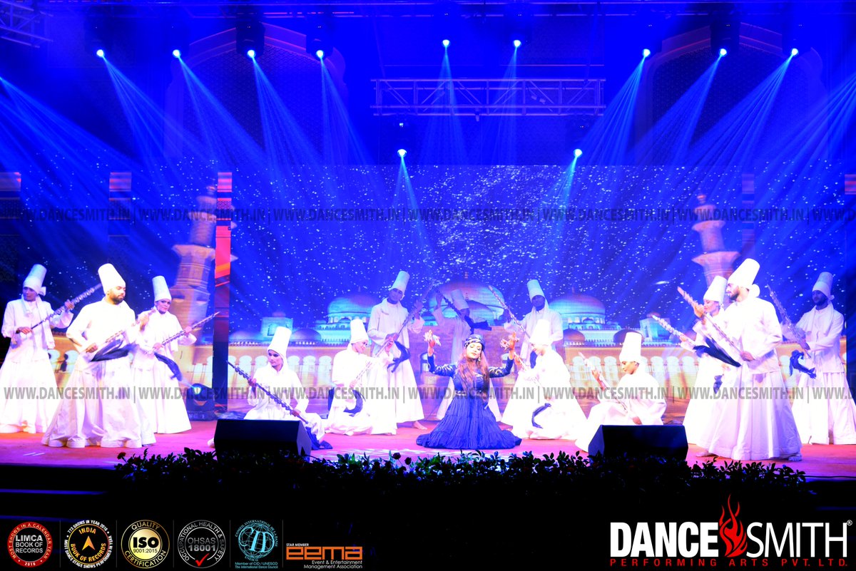 DanceSmithIndia's tweet image. Stunning Soothing Sufi Performance by team@@DanceSmithIndia at Sham-E-Sufiyana
#Bollywood #SufiPerformance #DanceTroupe #DancePerformance #Shows #LiveEntertainment #Delhi