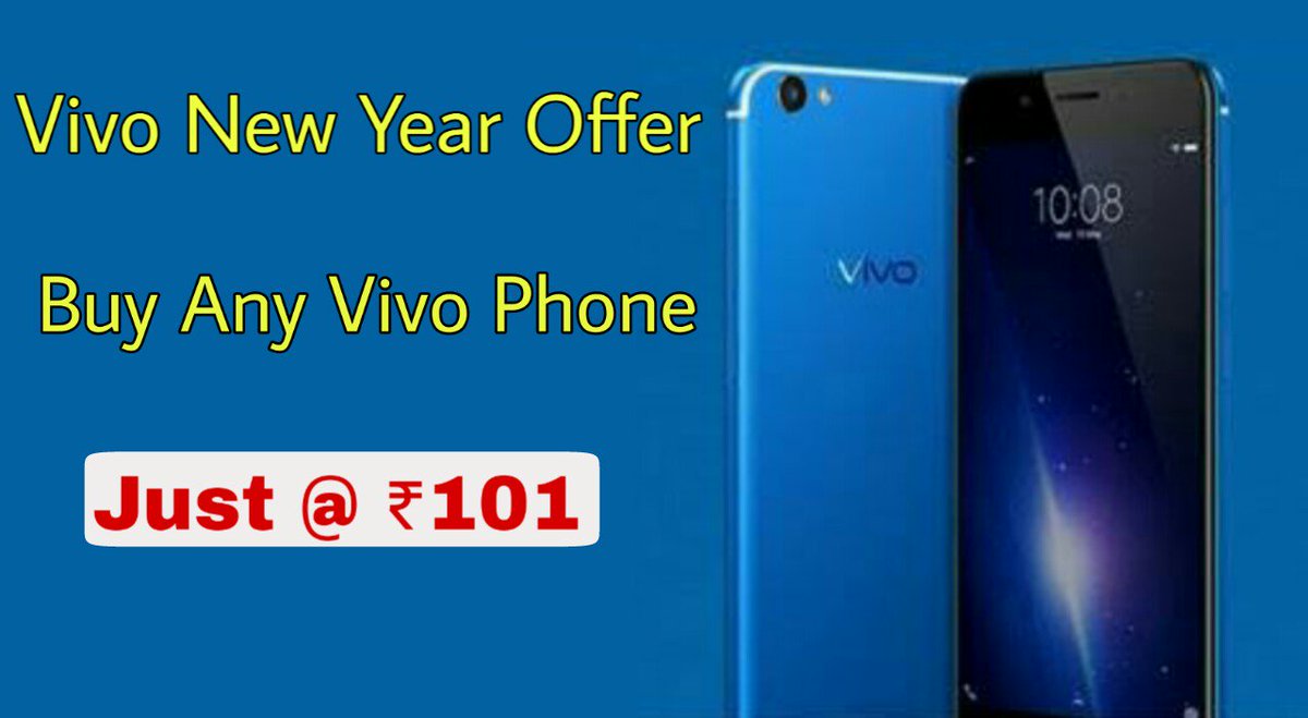 technicaldost14's tweet image. Vivo New Year Offer Buy Any Vivo Phone at Just Rs. 101 
विवो का कोई भी फोन 101 रूपये में खरीदो
👉 technicaldost.com/vivo-launched-…

#smartphone #offer #newyear