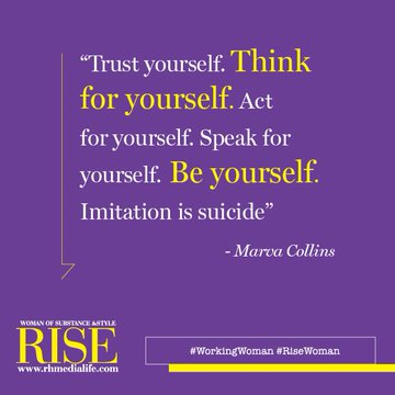 Our final thoughts for 2018: 
#risewoman #workingwoman