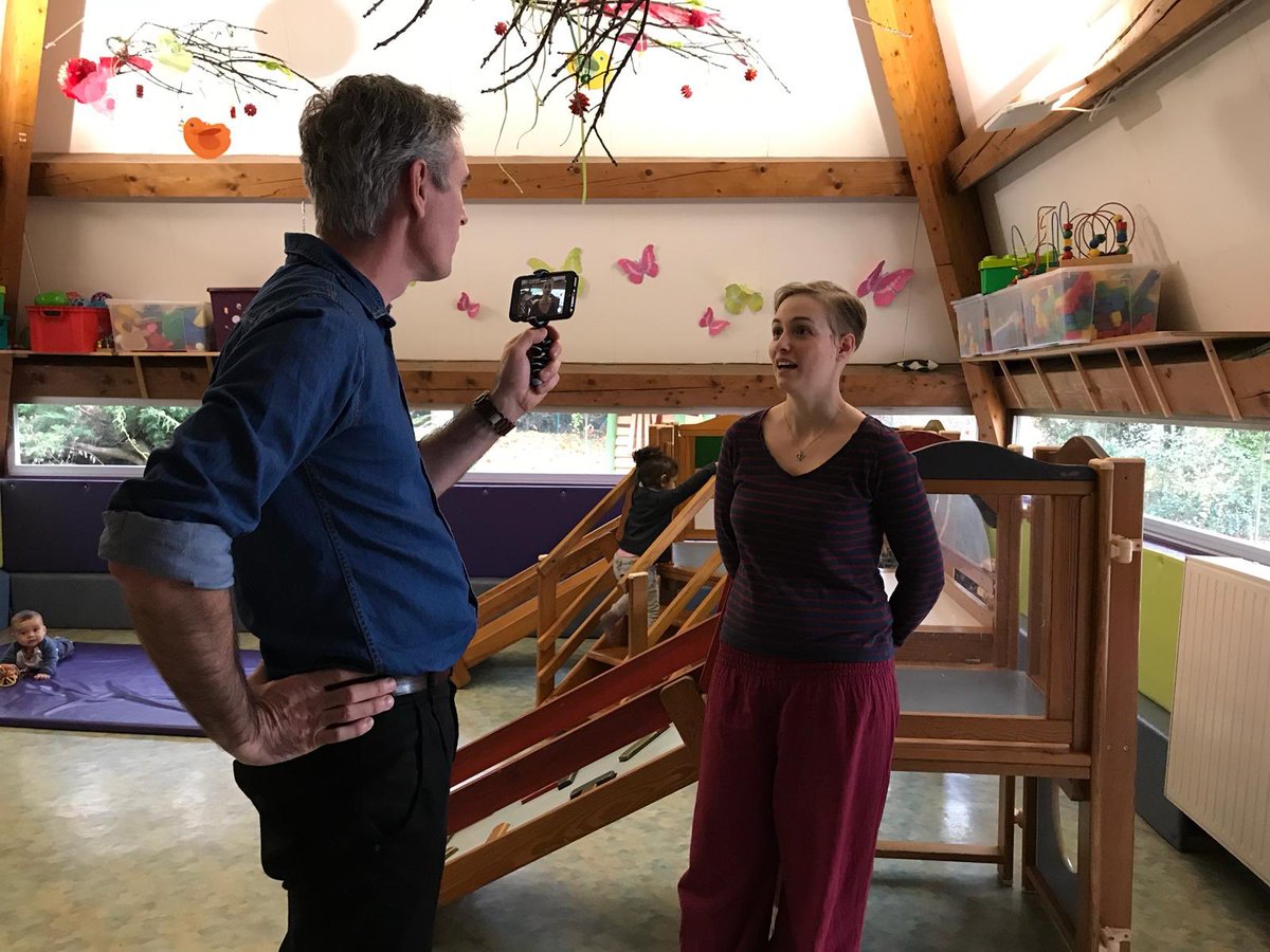 DCHALOYARD's tweet photo. Tournage de la 4e vidéo « un métier, une vocation » au sein d’une crèche. Dans ce Vlog, je rencontre Alice qui nous parle de son métier d’auxiliaire de puériculture, et ⁦⁦@FERRANDMarlene⁩ , expert #adeccomedical . Hâte de vous le faire découvrir ! @adeccomedical https://t.co/hGLOJuJMgj