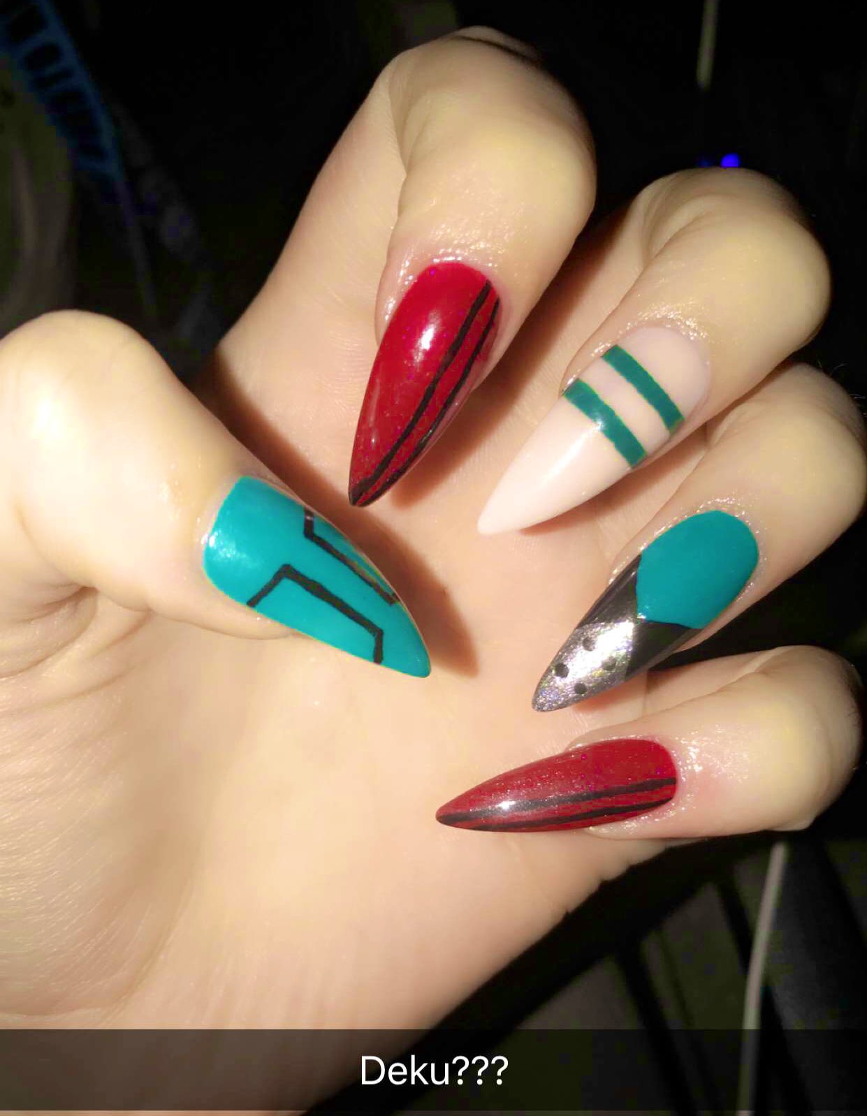Featured image of post Izuku Midoriya Inspired Nails