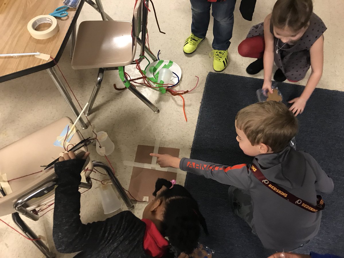 MsMooreClass's tweet photo. They were so excited that their traps worked and caught the gingerbread cookies back in our classroom before they could escape again! #gingerbreadhunt https://t.co/rTwqFqip2B