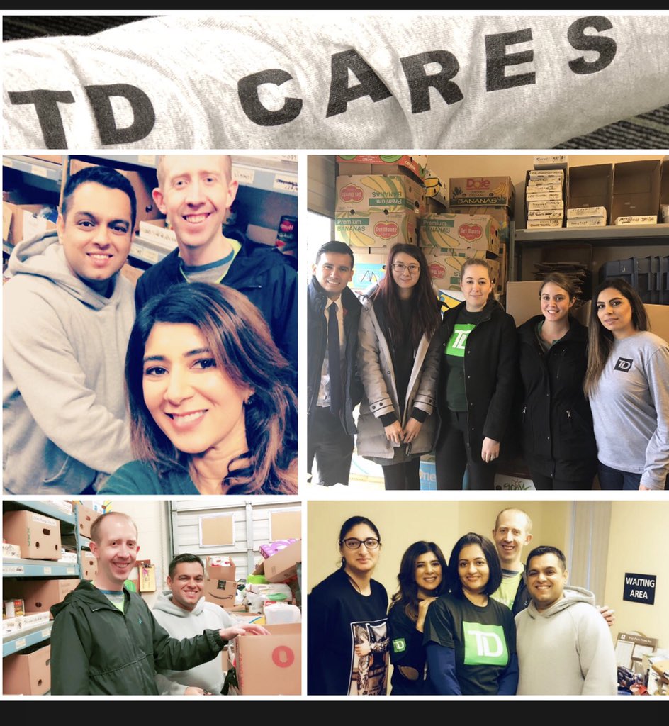 ‘‘Tis the Season to Give back to our Community🍃 TD White Rock working with South Surrey/ White Rock food bank this week💚#TDCares #Communitycaring <a href="/whiterockbob/">Bob Bezubiak</a> @GurjivChahil_TD