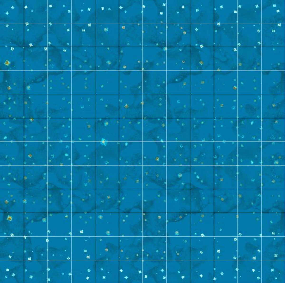 Mad B 公式がリツイートしてたけど これが海賊mmo アトラス の全体マップらしい 規模がデカ過ぎてもはやマップなのか何なのか分からないレベルw Arkマップの約10倍の広さらしいから だいたいグリッド線の正方形1個がarkアイランドマップくらいの広