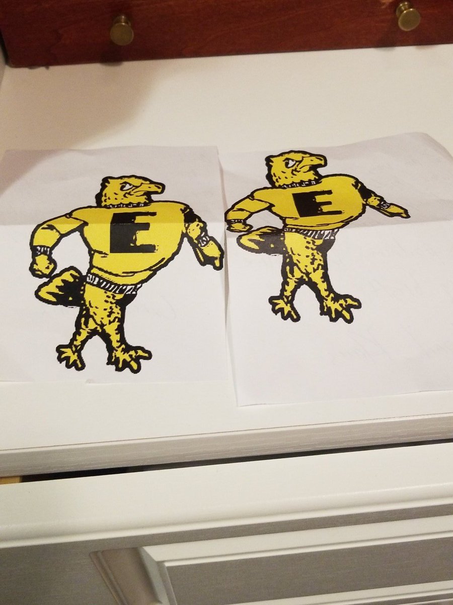 A Christmas gift for each member of the Little E-hawk Wrestling Club. Thanks Coach Klaus. <a href="/MarkKlaus2/">MarkKlaus</a> #ehawkwrestling