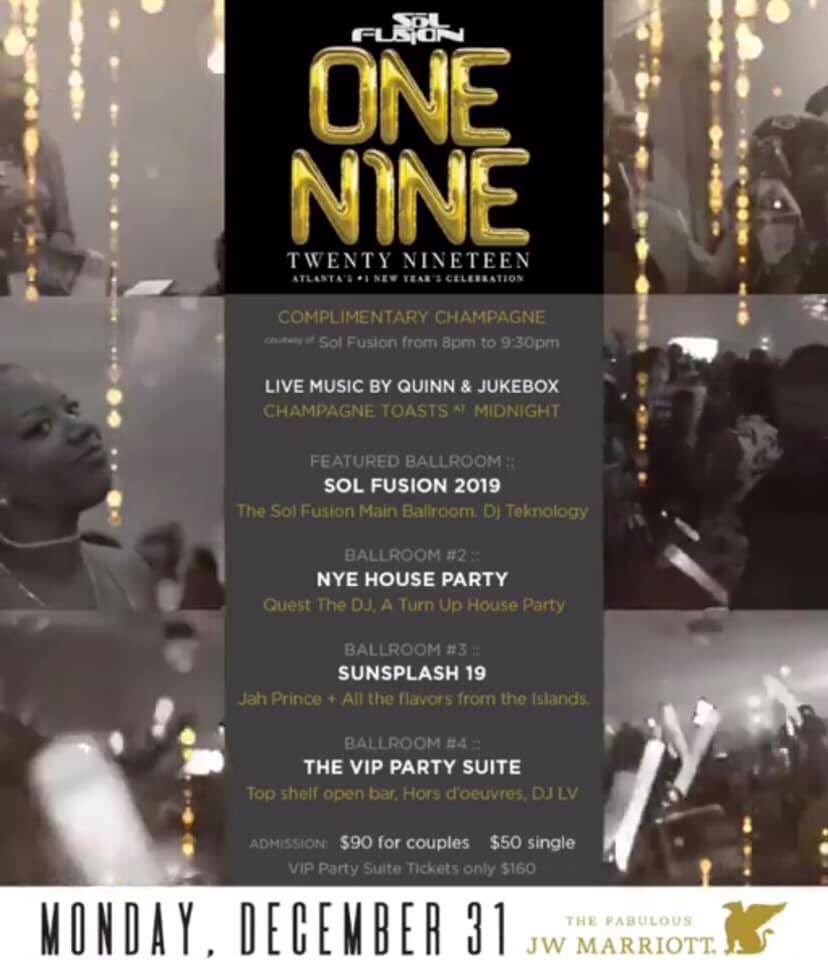 PlumEventsATL's tweet photo. 90% of tickets are sold!!! Get yours exclusively at WWW. https://t.co/288LSbJxe9 while supplies last! #NYEINATLANTA #PlumEventsAtL https://t.co/sSJU1gGb4N