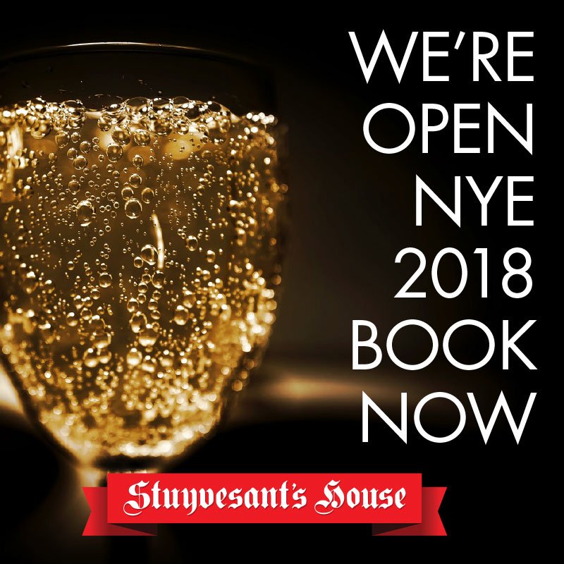 New Year's Eve at Stuyvesant's House. Book Now. #Newyearseve #stuyvesant