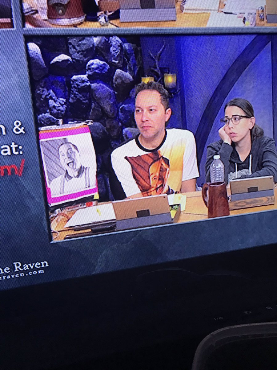 TheHooliganMak's tweet photo. @samriegel @CriticalRole LOL https://t.co/xvFvYFVBwl