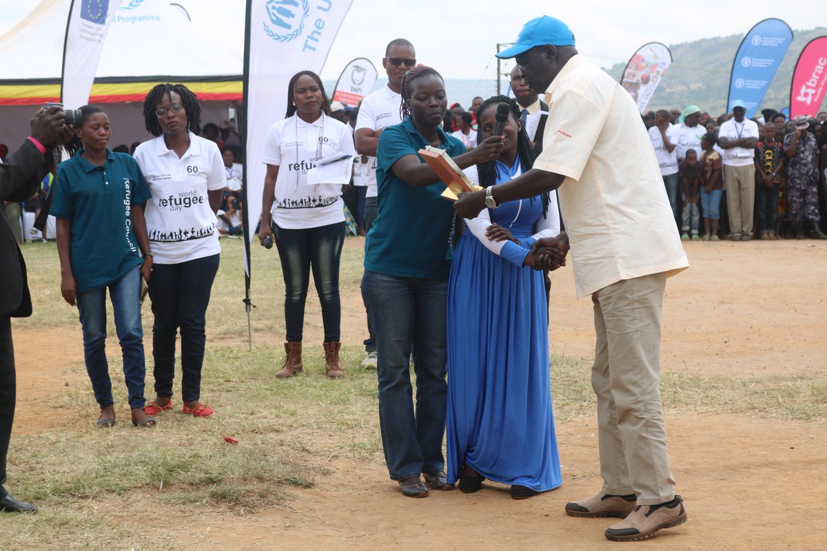 DAFIUg's tweet photo. @WindleUganda: Kemisha one of the @DAFIUg awarded for her outstanding contribution to the lives of #refugees in #Kyangwali https://t.co/DoBm1FJGsT