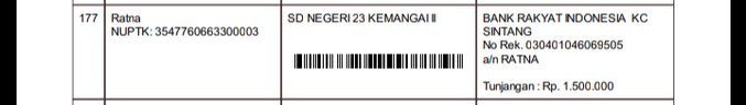 7evenClothes's tweet photo. @yanurr262610 @wahhabicc_jabar @imnainggolan @sinyovandlahom @BadjaNuswantara @jimmyherdyansy2 @alex_hunter146 @sugi_0706 @b3811nez @5wanlake @yeesyense @YCH7168 @dhiandrn @tarung_jaka @WahhabiCC @fuji_susilawaty @AfifFuadS @adehardi56 @sipapasmurf @triwul82 @K_Muslim_UNRAM @cnnislam @jokowi @Sarah_Pndj @SaveIDN @natalsetio @BNPTRI @CCICPolri @DivHumasPolri #AdaYang bisa bantu gaezz...
Kasihan, mrk guru pedalaman yg ga tau prosedurnya

@Kemdikbud_RI 
Jika surat ini asli, beberapa guru bantu, termasuk Bu Ratna (No. 177), tdk bisa mengambil haknya krn rekening ini diblokir. Disdik Sintang juga tidak menjawab. 
https://t.co/RKOkAsj1Uc https://t.co/fi24I1m3TH