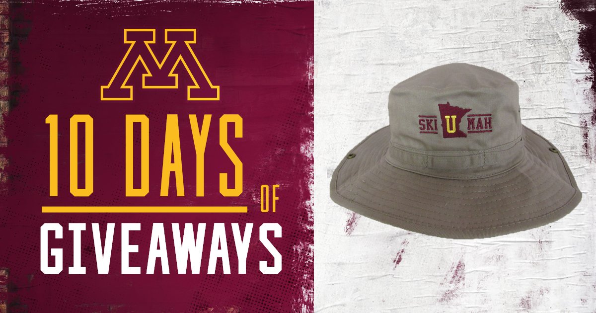 GopherMBB's tweet image. Late but great.

RT now for a chance to win four #Gophers bucket hats!