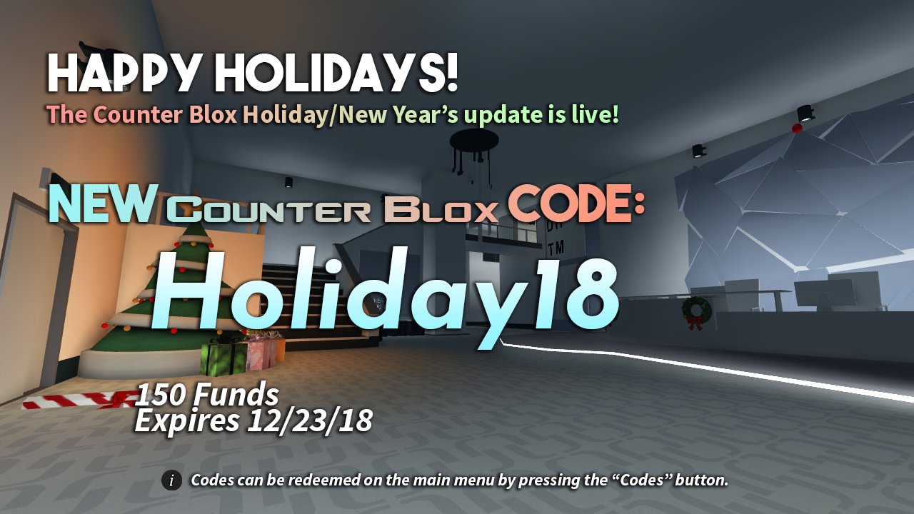 Rolve On Twitter - counter blox codes 2020 not expired