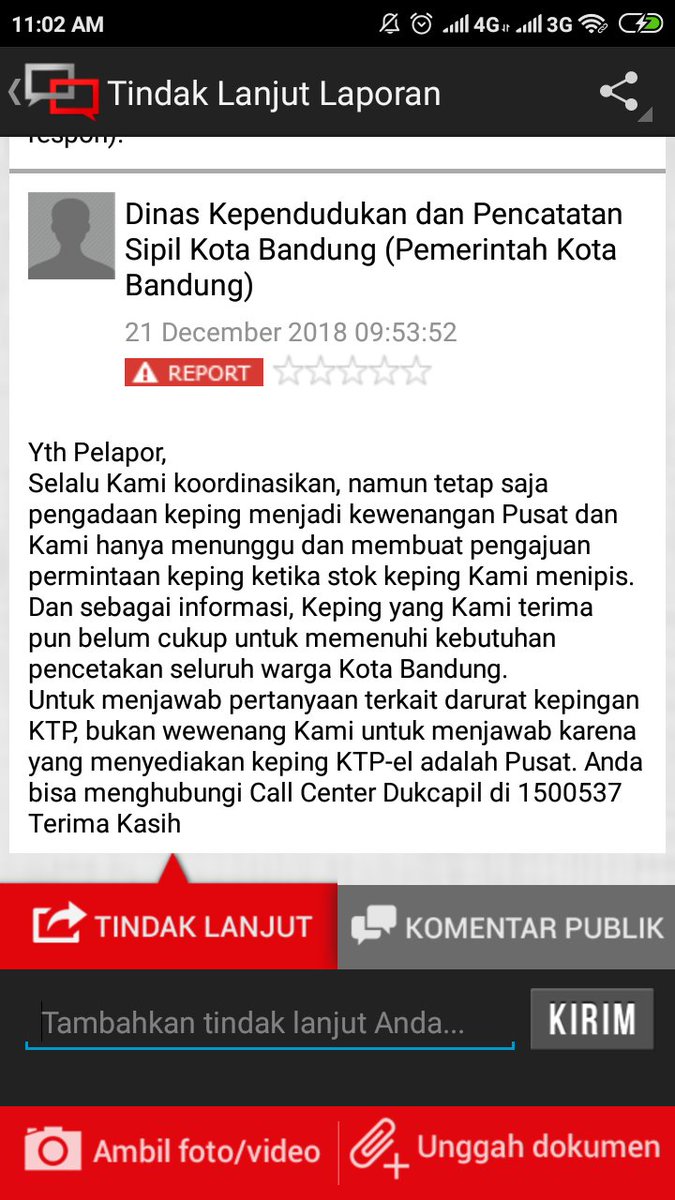 bimashena's tweet photo. Bpk. @tjahjo_kumolo yang saya banggakan,
Mengapa Indonesia masih darurat kepingan KTP el?
Mengapa masyarakat harus menunggu berbulan2 bahkan tahunan u/ dapat KTP (Fisik)..? https://t.co/gQ1mAr99I2