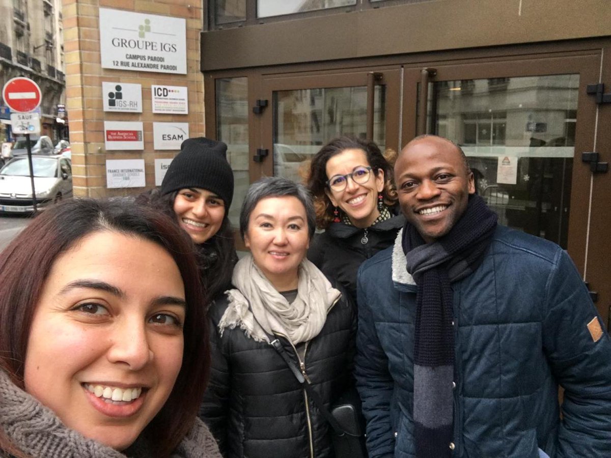 almau_edu's tweet photo. On the week of 10-14 December 2018, Professor of AlmaU Graduate School of Business Dr. Akmaral Altaliyeva had a teaching mobilty at ICD International Business School (Paris, France) under Erasmus+. https://t.co/J8jAEwD3PN