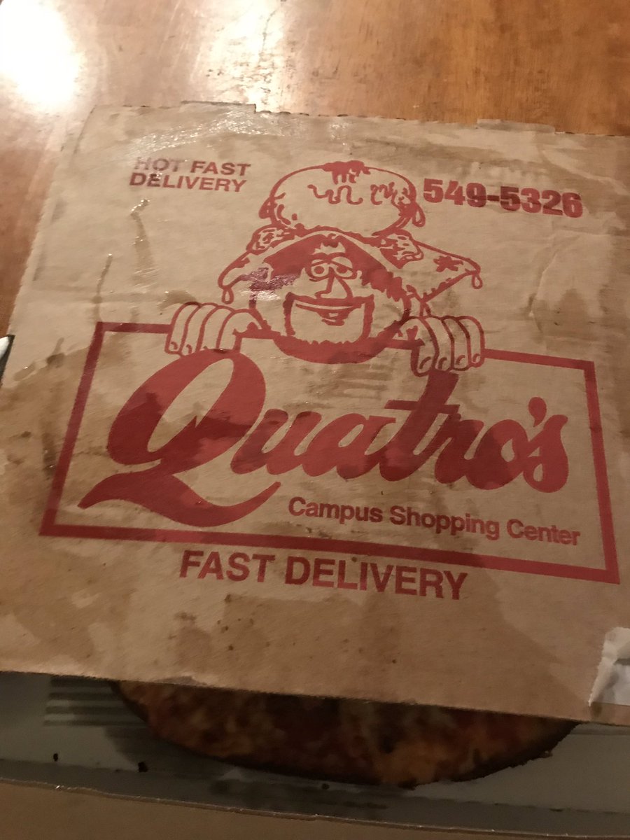 BballCrusaders's tweet photo. Another big south seven road win at Carbondale tonight to stay undefeated in conference. Afterwards the tradition continues with some Quatros pizza on the bus ride home. See everyone at the Mascoutah Tourney on the 27th. https://t.co/683Kv1ez3v