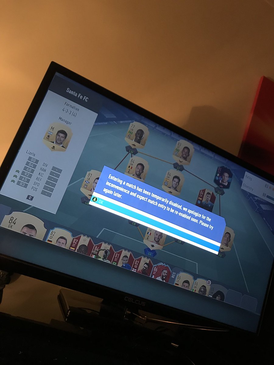 Scuttholee's tweet photo. @EASPORTSFIFA stopped me qualifying for weekend league, seriously????? https://t.co/mq0miQIY5w