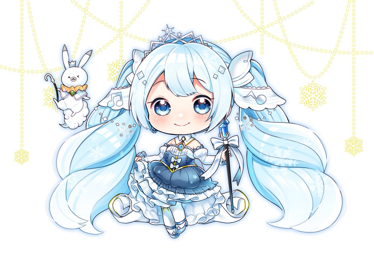 初音ミクを描くかもしれないワンパチ 雪ミク19