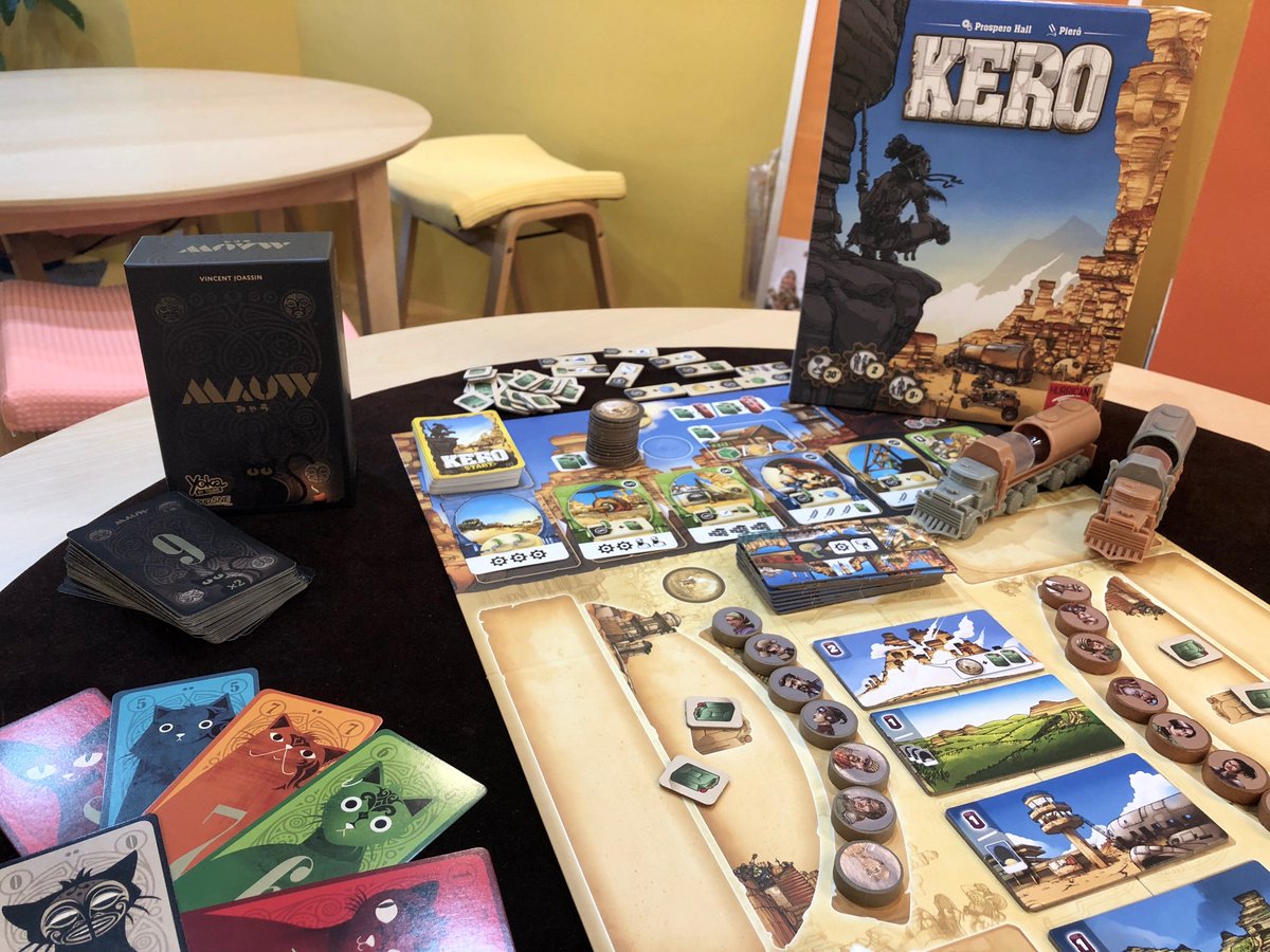 すごろくや على تويتر 神保町 店では 毎週金曜日17時より店内で じっくりお試しタイム を実施しています 週替わりで スタッフイチオシの新作や名作ボードゲームを ていねいな説明と共にご体験いただけます 本日は ケロ と みゃう をお試しいただけます ご