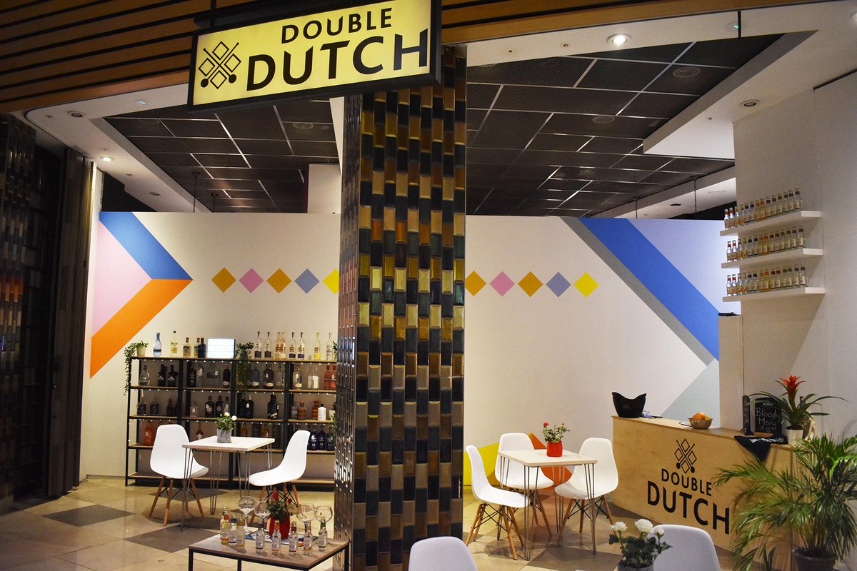 New pop-up <a href="/DoubleDutchMix/">Double Dutch Drinks</a> is open! Shop award winning mixers and selected gins, plus visit the hidden gin bar behind the black cat 🍹 Lower Ground Floor, near Waitrose