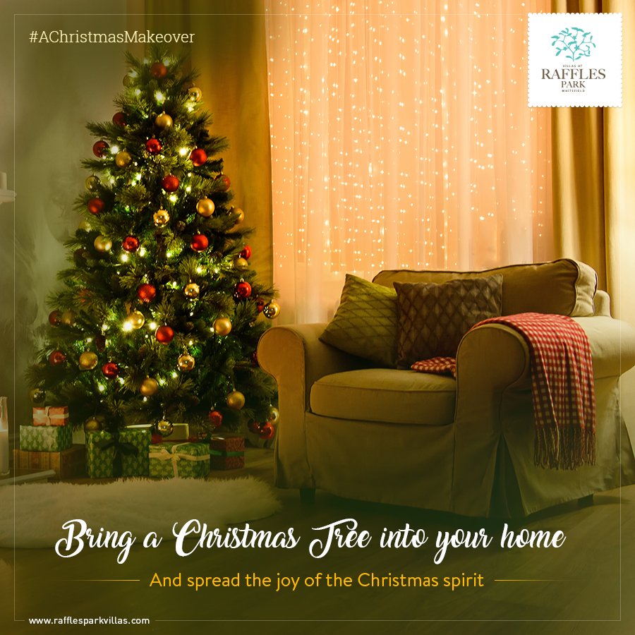 RafflesPark's tweet photo. Bring home a majestic Christmas Tree and centre the festive cheer and spirit right in your living room.
What else are you doing for Christmas this year? Share with us below 
#AChristmasMakeover #Christmas2018 https://t.co/9LPSSTZzG1