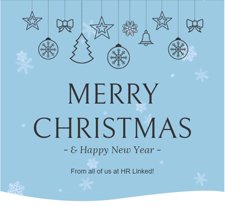 HRLinkedLtd's tweet photo. Seasons Greetings! https://t.co/1B3xDfAF9B