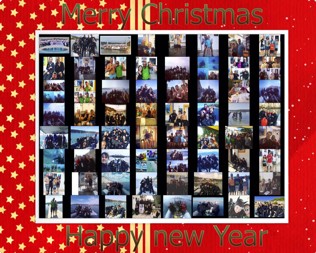 KronDiving's tweet photo. Kron diving and his staff wish to all of you a happy Christmas and a fantastic 2019! See you underwater! https://t.co/JOAWCy6qj3