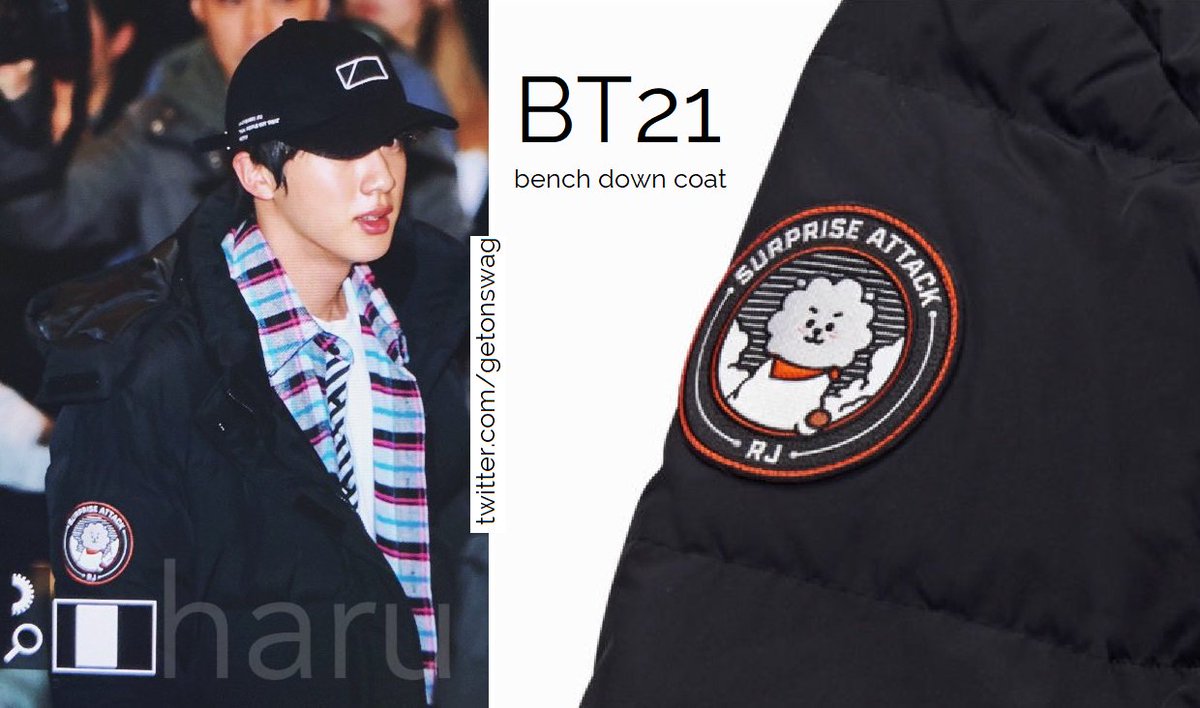 bt21 padded jacket