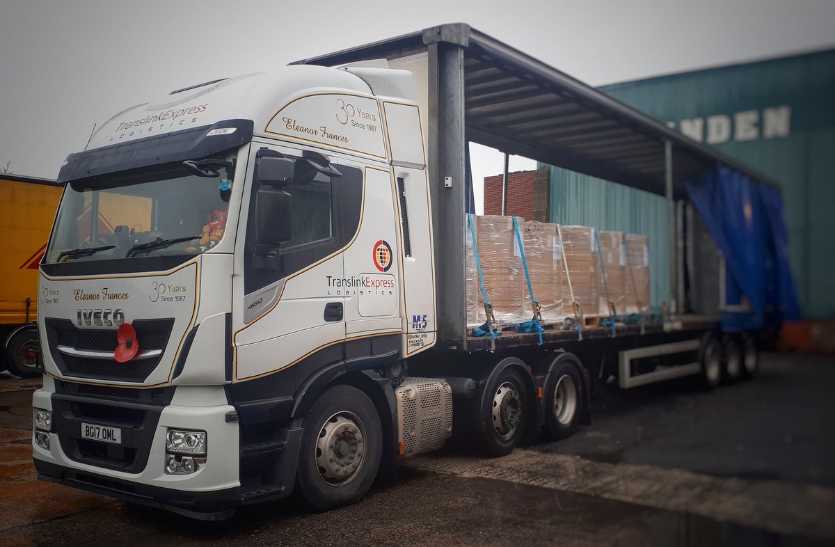 Trucker__Andy's tweet photo. Loading paper up mill. Making it all safe and secure for the journey back south. #Trucking #StrappedUp #MakingItSafe #ProfessionalDriver #Iveco @IVECOUK @GuestIvecoTruck #Montracon @Montracon_Ltd #Translink #TranslinkExpress @translink_uk https://t.co/BOmHU2eBAA