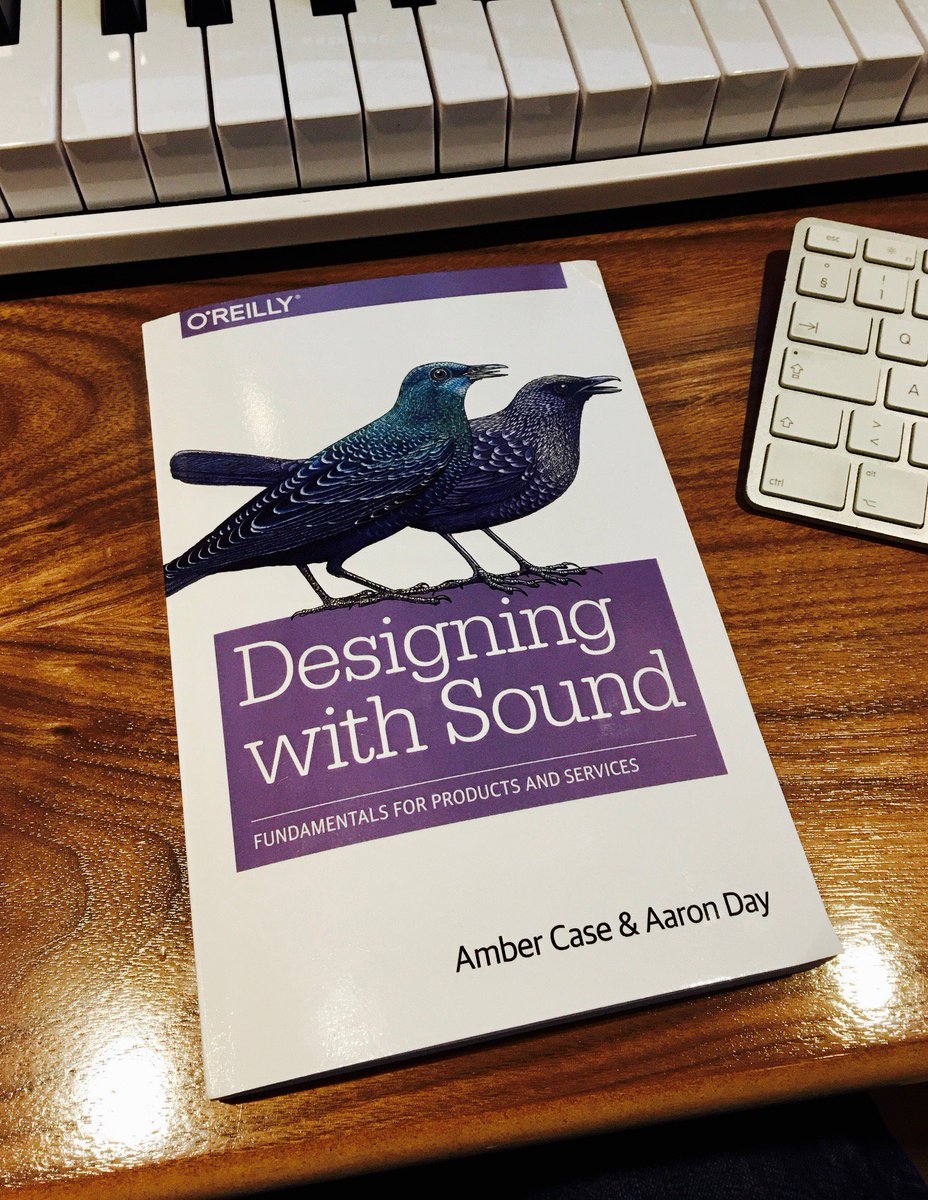This book by <a href="/caseorganic/">✨Case✨</a> comes at a very relevant time, can’t wait to get stuck in - expecting it to further elevate our industry whilst highlighting the significance of #productsound #uxsounddesign #uisounddesign #interactionsound