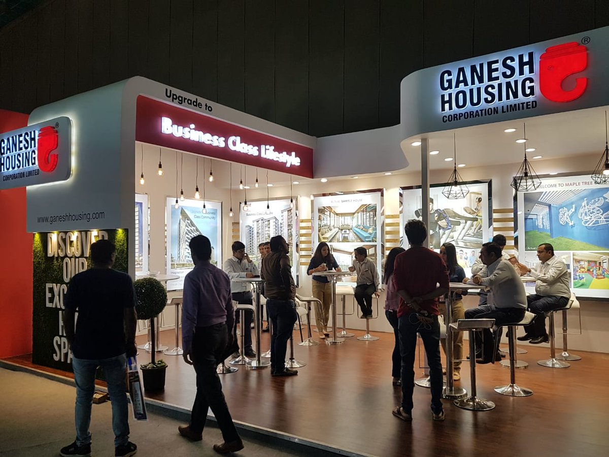 GaneshHousing's tweet photo. Day 1 - GIHED Credai Property Show 2018.

Proud to be an Associate Sponsor of Ahmedabad's biggest #RealEstateShow. 

Drop by our stall &amp; know how to Upgrade To Business Class Lifestyle

#GIHED2018 #VijayiBhav #Amdavad #ganeshhousing #Upgradetobusinessclasslifestyle https://t.co/AVA963rDfV