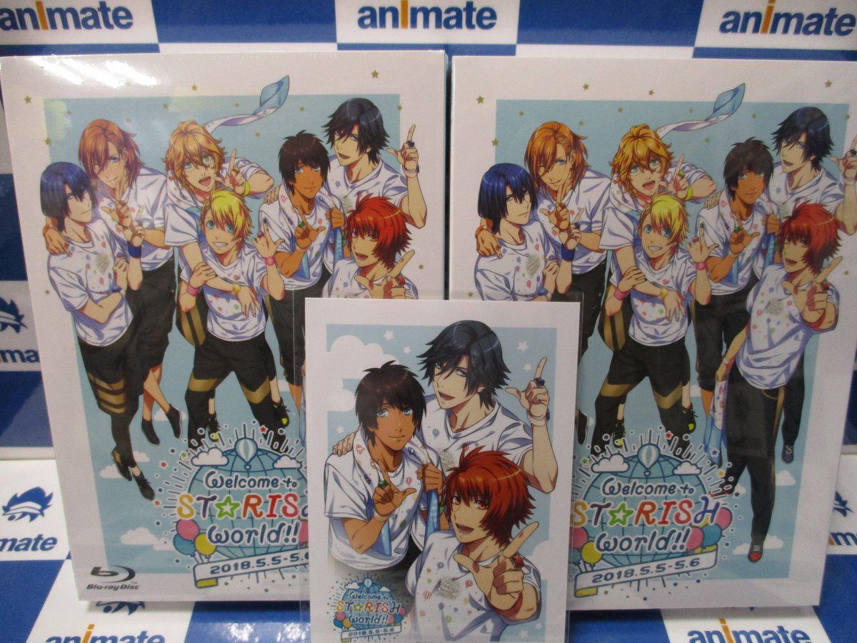 アニメイト名古屋パルコ 店内進化中 على تويتر 販売情報 12 19発売bd Dvd うたの プリンスさまっ St Rishファンミーティング Welcome To St Rish World 絶賛発売中シャチ 特典 ブロマイド も付くシャチ ご購入の際は アニメイト栄へ T Co