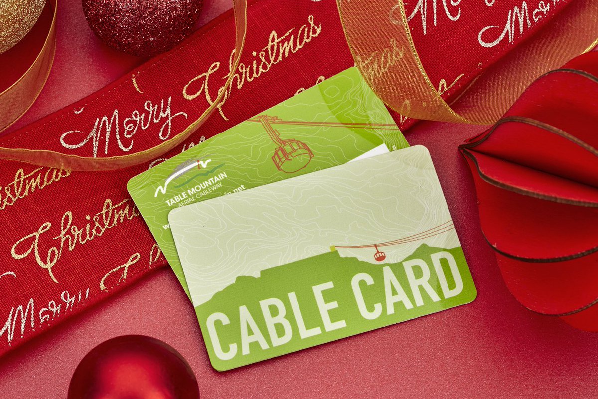 TableMountainCa's tweet photo. Need a last minute #Christmas stocking filler? How about our #CableCard ? All of the awe-inspiring details here: https://t.co/P7LKVyAcMl https://t.co/hEAiFek5qQ