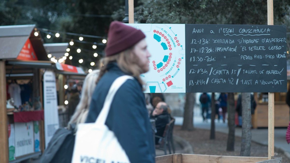 Del 21 de desembre al 4 de gener, participem amb #lapionera a la quarta edició de la Fira de Consum Responsable de Plaça Catalunya!
🔹seixantena d’entitats de consum responsable
🔹 activitats de reflexió i debat
🔹 Actuacions musicals i de públic familiar