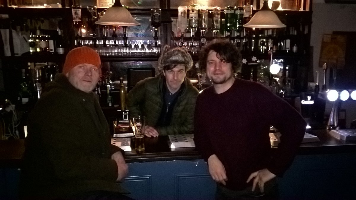 What a great night out listening &amp; chatting to <a href="/ChrisHelme/">Chris Helme</a>, <a href="/dodgy_nigel/">Nigel Clark</a> &amp; <a href="/TheQuill/">Mark Morriss</a> down in @Thunderbolt_pub  
instagram.com/p/BrnuIpTBRCT/ 
Let's get the interviews edited ready for this Saturday's #MostlyChristmas special!