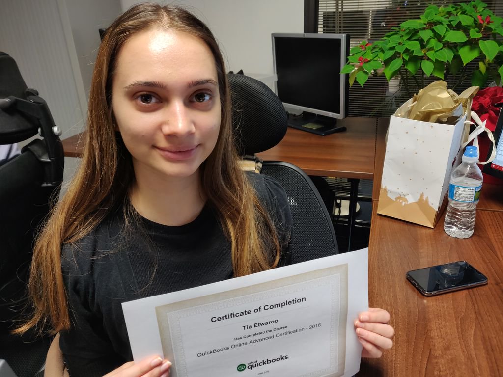 Lotuswise's tweet photo. Congratulations to Lotuswise's Tia Etwaroo who acquired her Advanced QuickBooks Accreditation this month.  We look forward to other great things from Tia in future. Well done!
#QuickBooks #getintuit #accountants #accountantsinharrow https://t.co/gC7cPTMVGX