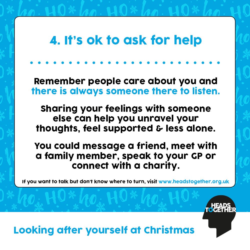 heads_together's tweet image. It’s no secret – Christmas can be stressful.

From long to-do lists and family tensions, to financial worries and other pressures, we all have a lot on our plates.

You must remember to look after yourself &amp;amp; here are some tips to help you along the way &amp;gt; ow.ly/A4Ez30mZvAc