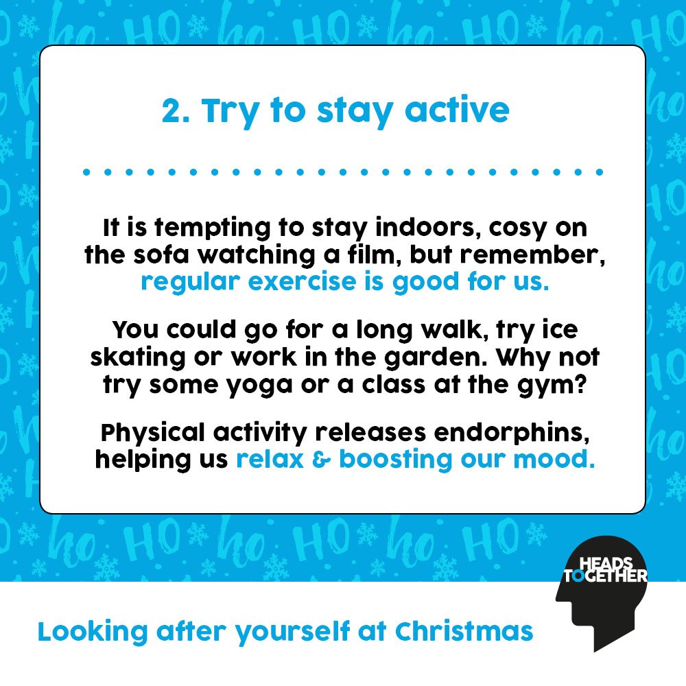 heads_together's tweet image. It’s no secret – Christmas can be stressful.

From long to-do lists and family tensions, to financial worries and other pressures, we all have a lot on our plates.

You must remember to look after yourself &amp;amp; here are some tips to help you along the way &amp;gt; ow.ly/A4Ez30mZvAc