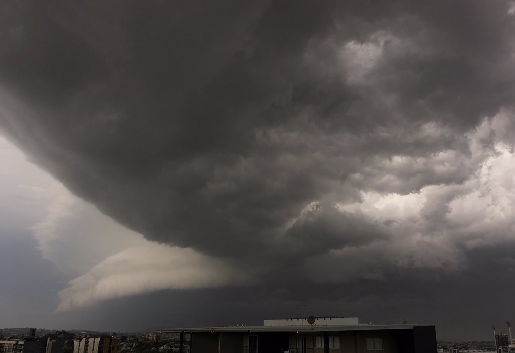 It’s Brisbane’s turn for a storm! <a href="/SciNate/">Nate Byrne</a> <a href="/9NewsAUS/">9News Australia</a> <a href="/BreakfastNews/">News Breakfast</a>