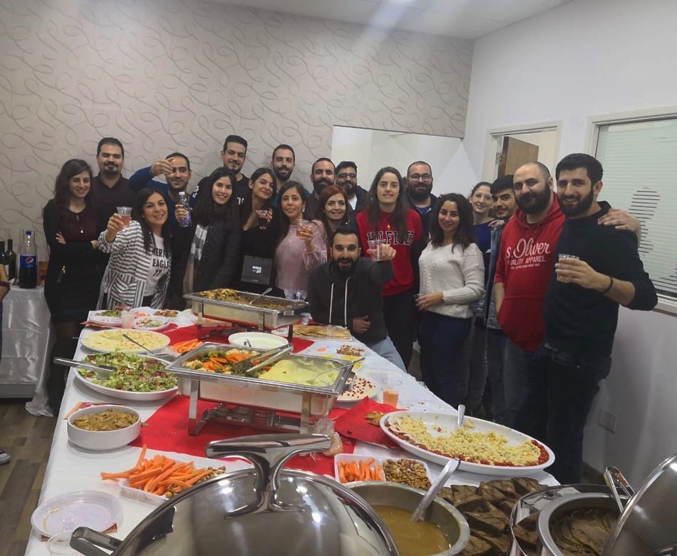 FOO_Solutions's tweet photo. Christmas gathering at FOO with our FOObytes. Cheers ๐๐๐ #FOO #christmas2018 #christmas๐ #celebration #FOObytes #Lebanon https://t.co/iadDMXIAqb
