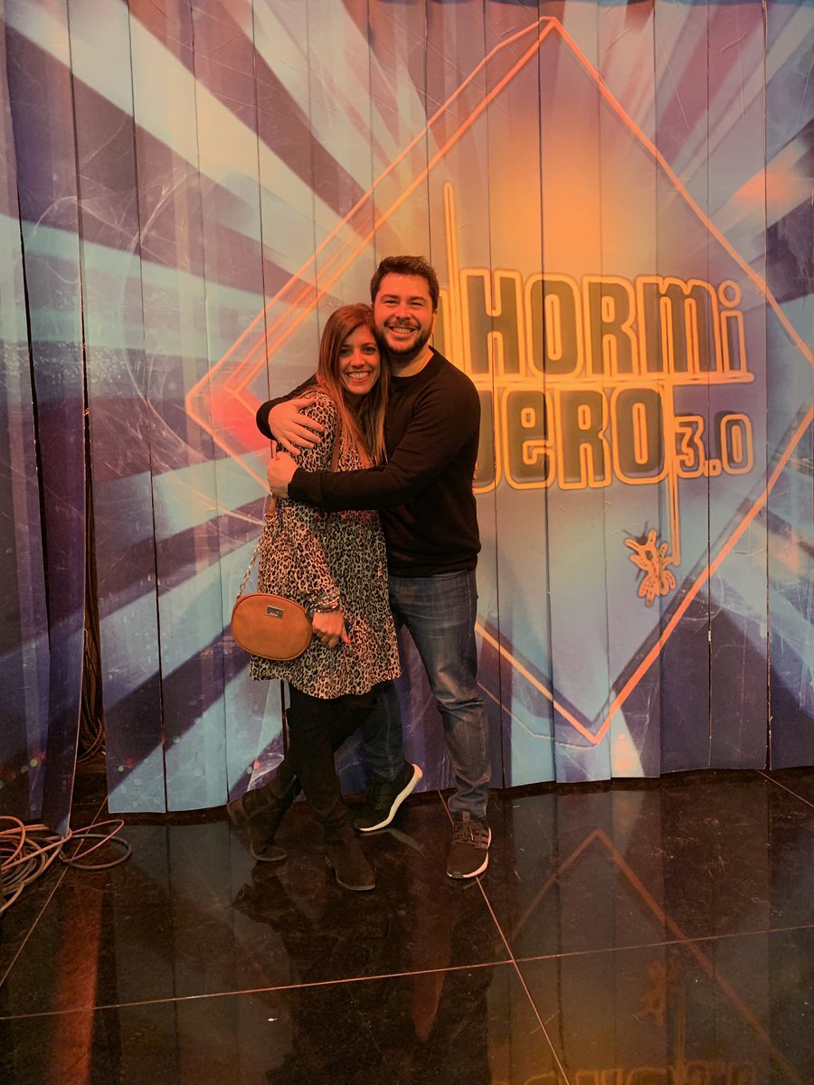 evacolladoduran's tweet image. Ayer junto a @Laura_Chica tuvimos la suerte de conocer de la mano de @NeoGeneration  en directo el programa @El_Hormiguero y a todo su EQUIPAZO, gracias por todo lo vivido y por la experiencia!!