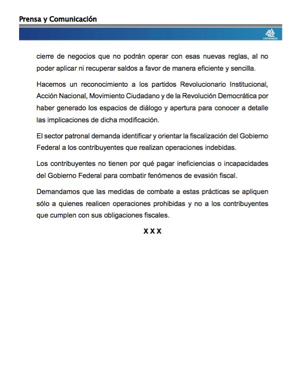 Coparmex's tweet photo. Desde @Coparmex rechazamos la aprobación de la #LeyGandalla en el @senadomexicano y la @Mx_Diputados. El sistema tributario mexicano da un paso hacia la inequidad fiscal y crea incentivos a la informalidad. Aquí nuestra postura -> https://t.co/DPv5dPQvtl https://t.co/CJ8CJ24uG1
