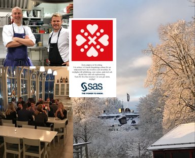 Joyful morning
1. Breakfast by Magnus &amp; Björn with colleagues at <a href="/sas_nordic/">SAS Institute Nordic</a> 
2. Contribution to making the world better place
3. Dear customers, colleagues &amp; friends - you bring me joy every day.
Wishing you a festive &amp; joyful end of 2018!
#christmas #charity #greatplacetowork