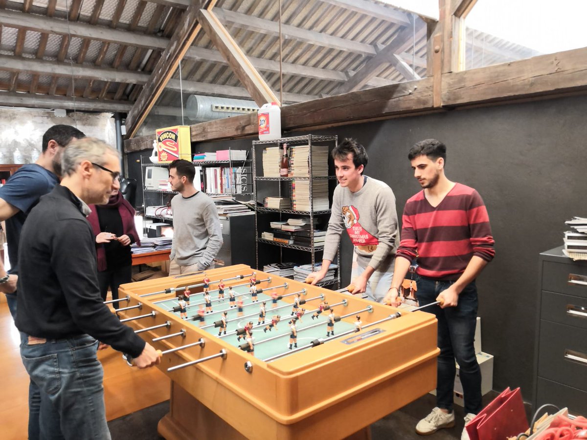 Hoy un equipo de Tequis defenderá Itequia en el campeonato de futbolín de #PaloAltoBarcelona. ¡Ánimos!