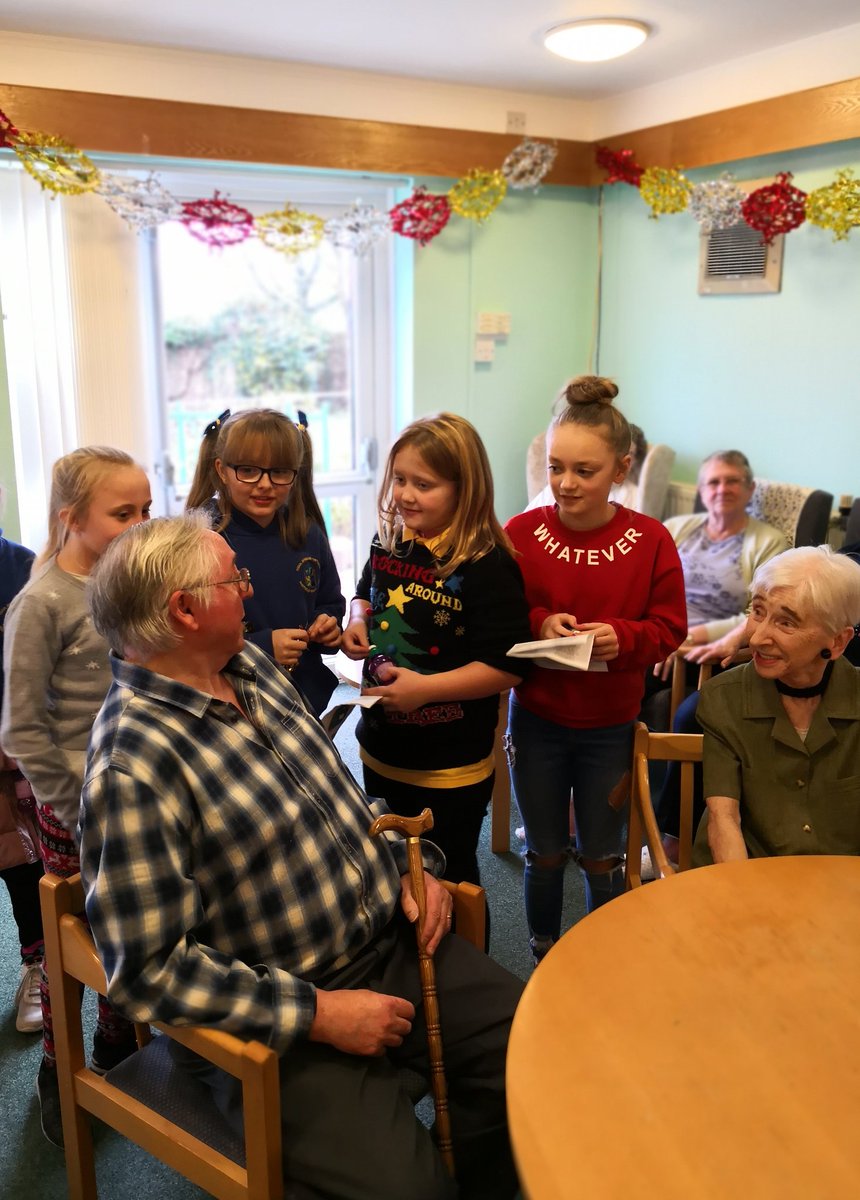portmeadp's tweet photo. The choir enjoyed their talks with the residents. #pmdpcom #pmdpea https://t.co/4lbLuoQcWh