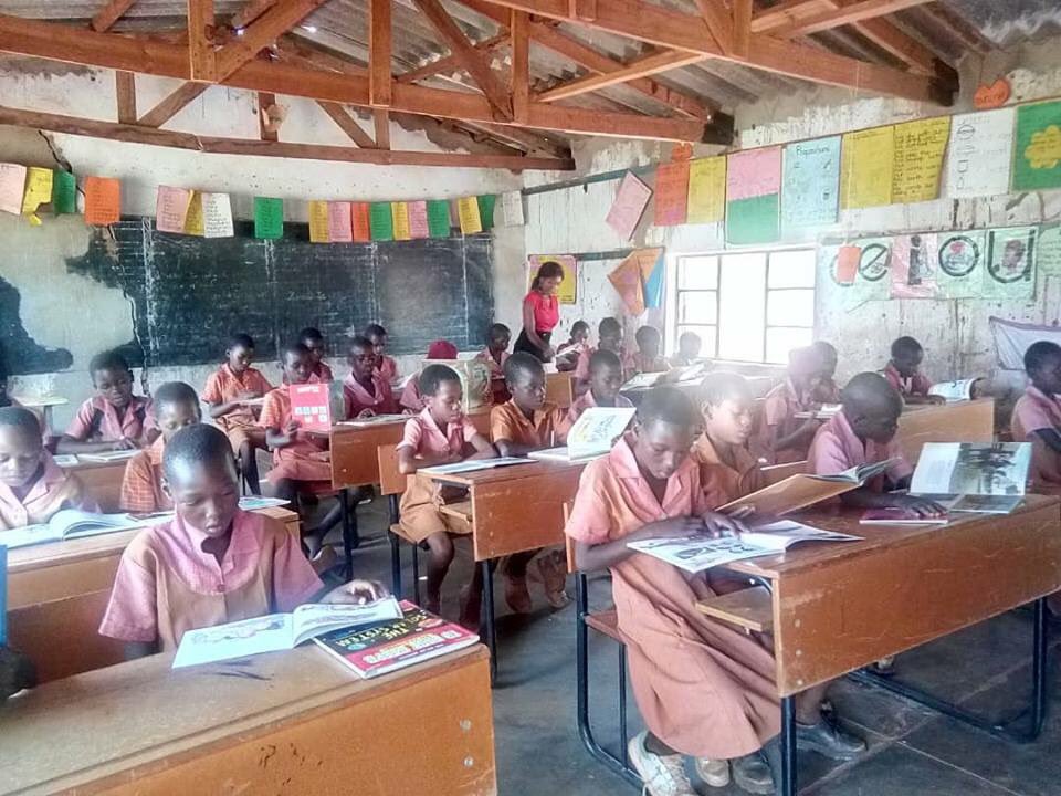 "One book per child as opposed to sharing a book among 3 or 4 students before the book donation" was one of the feedback given by the Principal at Katsande Primary School, Zimbabwe. ⁣
⁣
#ABZInAction #QualityEducation #Zimbabwe #SDG4 #GlobalGoals