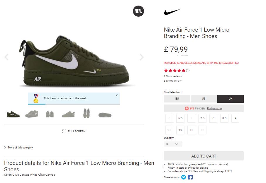 nike air force utility foot locker