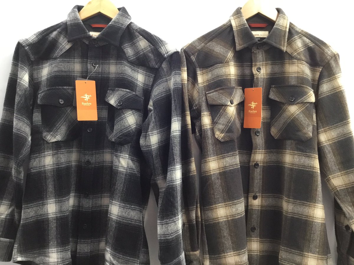石井スポーツ公式 登山 アウトドア Sur Twitter 川越店 です 最近では貴重になった 厚手 ウールシャツ フォックスファイヤー Wwオンブレチェックシャツ は 上品なグラデーション柄 さらに山屋に嬉しい Ww ウォッシャブルウール だから家庭用洗濯機で