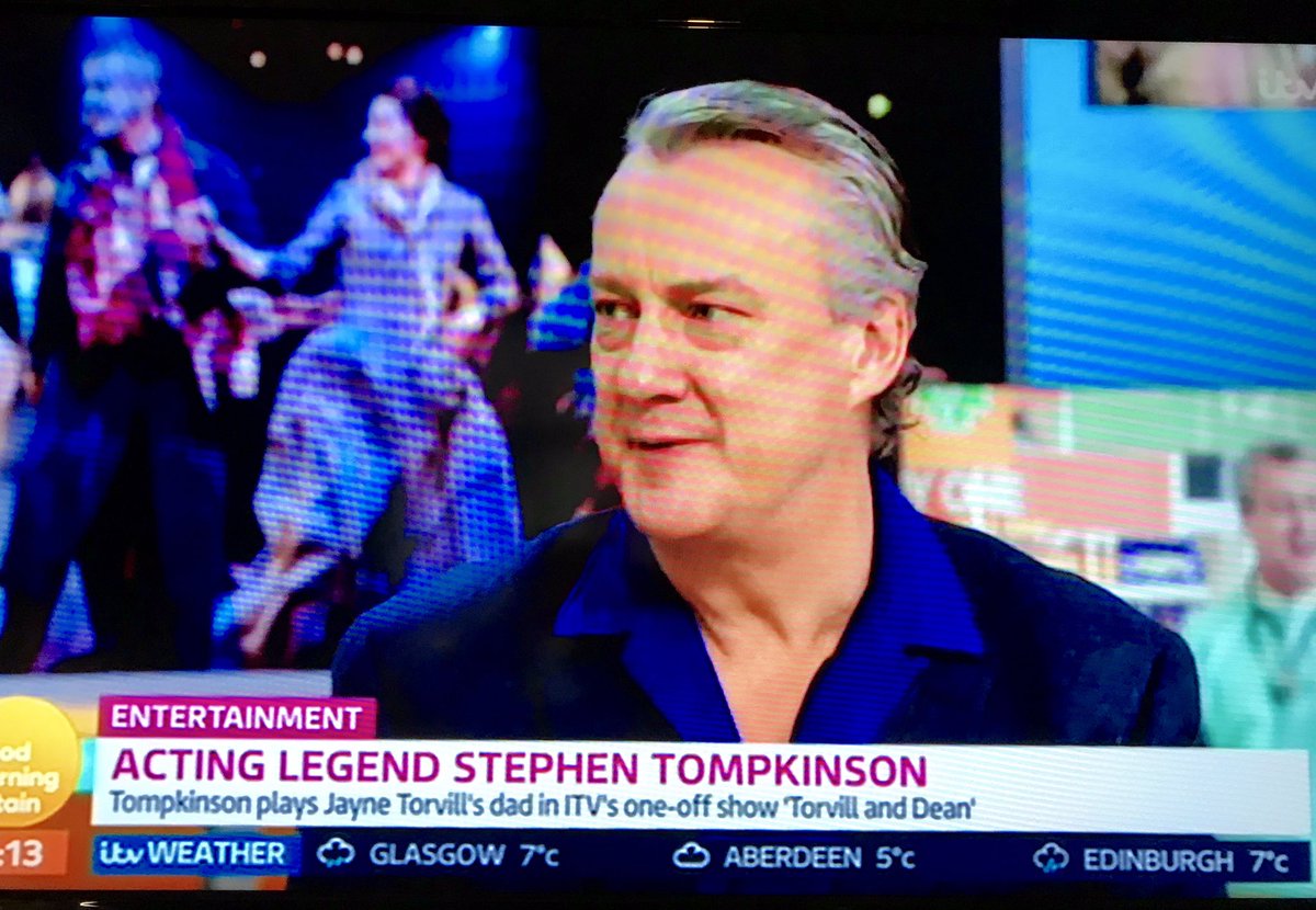 Great to see our @sundayforsammy & @SBRFoundation pal @StephenTompki19 on @GMB this morning. You can catch him in #OVChristmasCarol @oldvictheatre