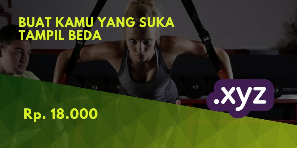 kuncihost's tweet photo. Buat kami yang suka tampil beda. Domain XYZ cocok buat kamu.
dan sekarang sedang diskon jadi Rp. 18.000 #xyz #domain #DomainNames https://t.co/M4ZOAGuCPm